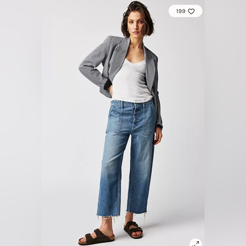 MOTHER The Patch Pocket Private Jeans